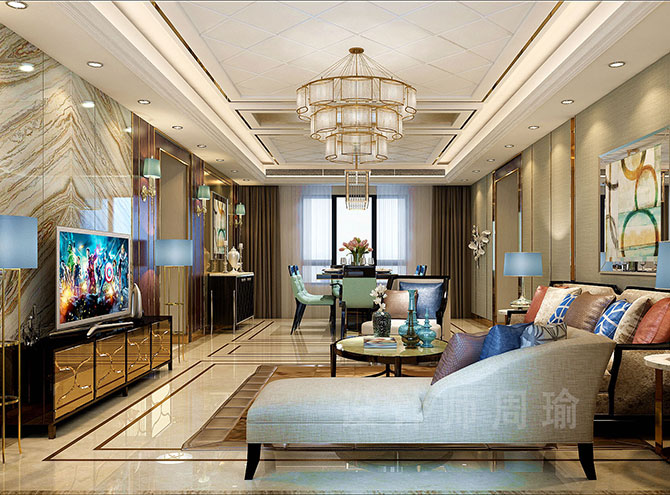 看操逼一级大黄片世纪江尚三室两厅168平装修设计效果欣赏